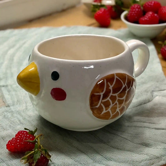 White Tweety Bird Ceramic Mug - 200 ml