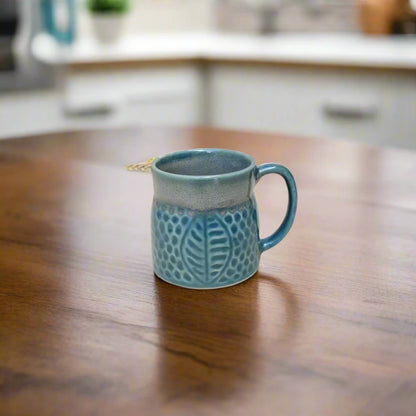 Royal Green Ceramic Mugs - 350 ml