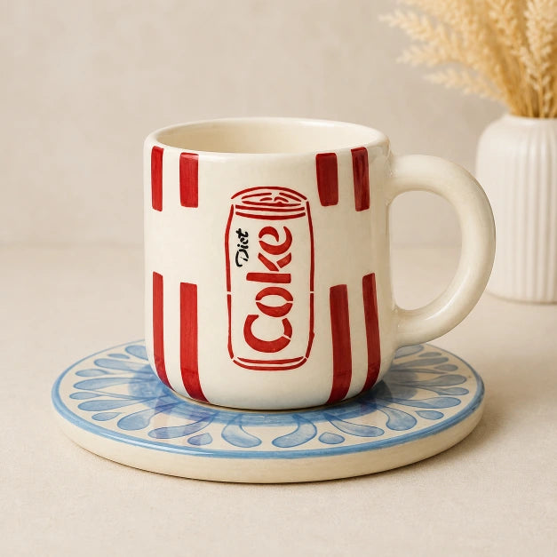 Rakhi Gift Hamper with Diet Coke Ceramic Mug