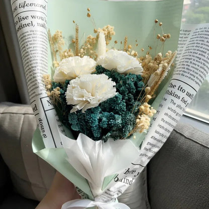 Turquoise Treasure Assorted Dried Flower Bunch