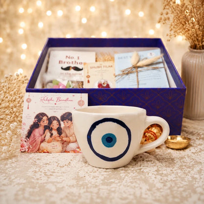 Evil Eye Rakhi Gift Hamper for Brother