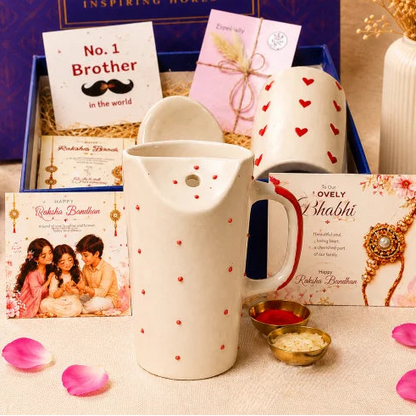 Heartfelt Sibling Love Rakhi Gift Hamper