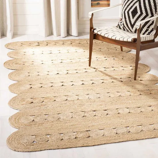 Natural Jute Braided Hallway & Bedside Rug & Runner