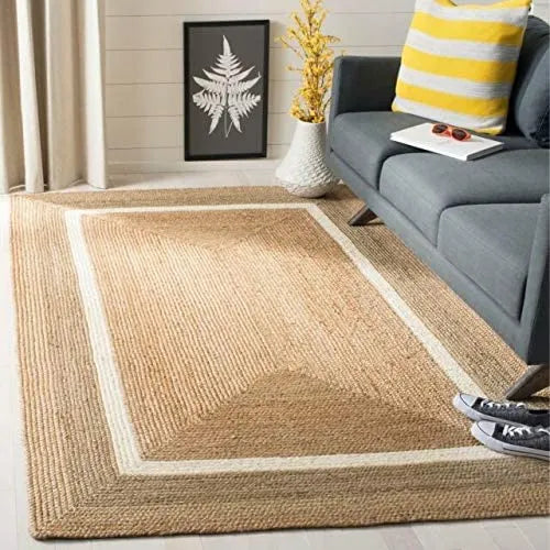 Premium Natural Jute Rug for Living Rooms