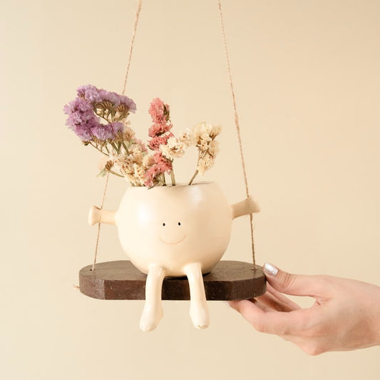 Elegant Cute Swing Planter Hanging Pot