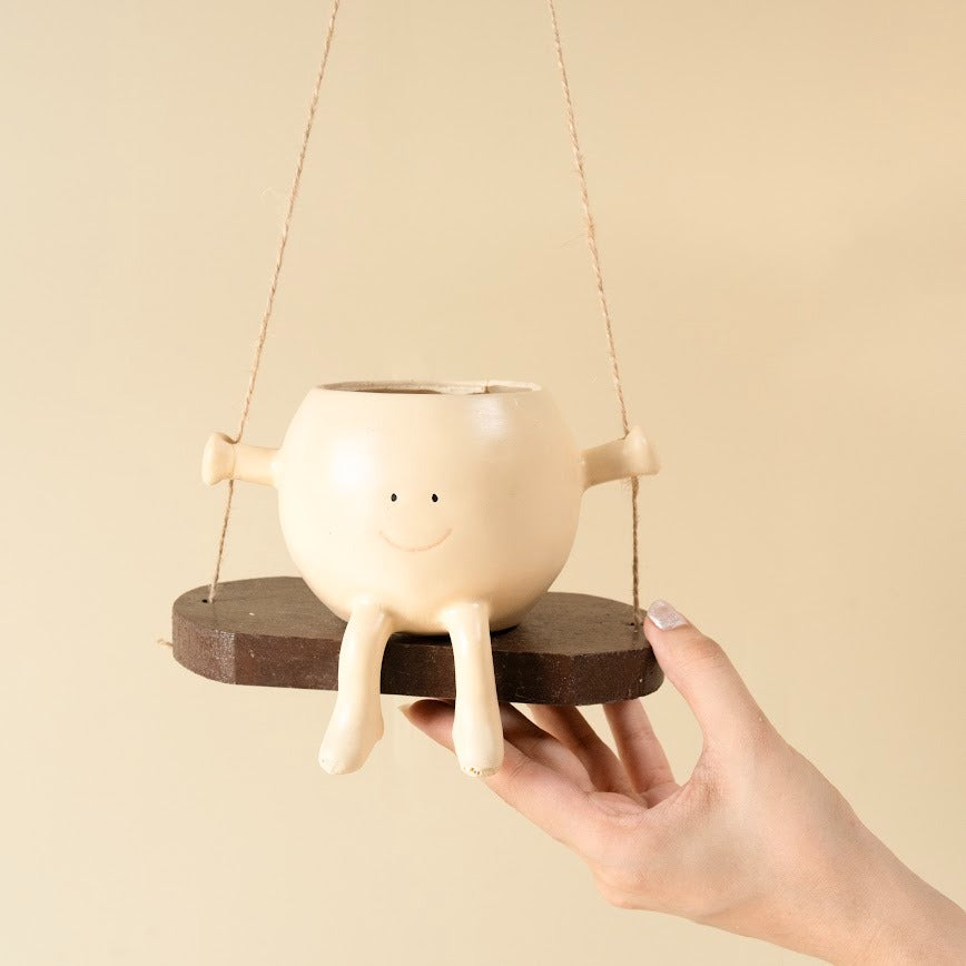 Elegant Cute Swing Planter Hanging Pot