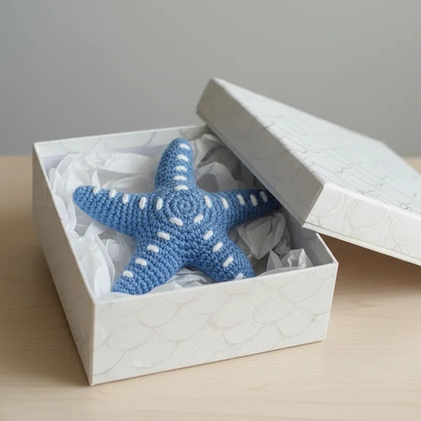 Crochet Sea Animal - Ocean Decor Collectibles - Starfish