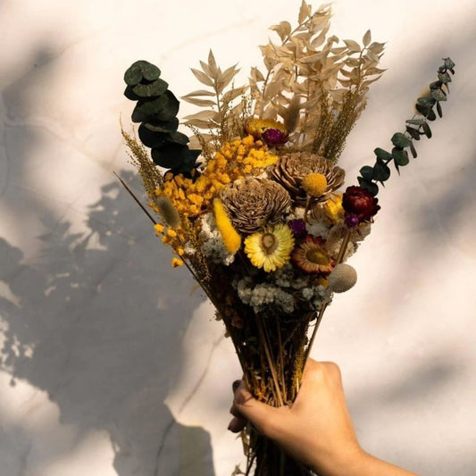 Dried Flower Bunch Floral Decor - Timeless Petal