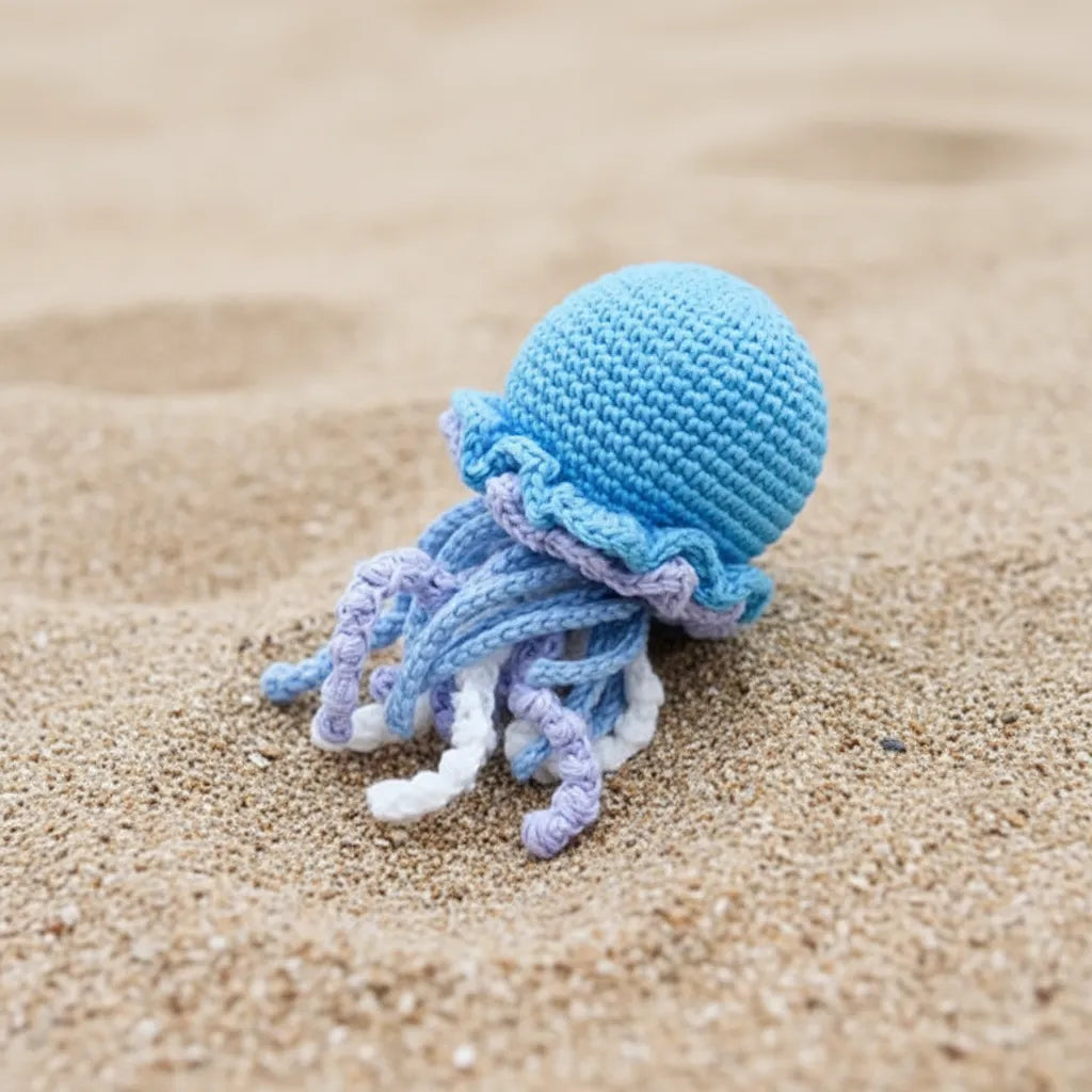 Crochet Sea Animal - Ocean Decor Collectibles - Octopus