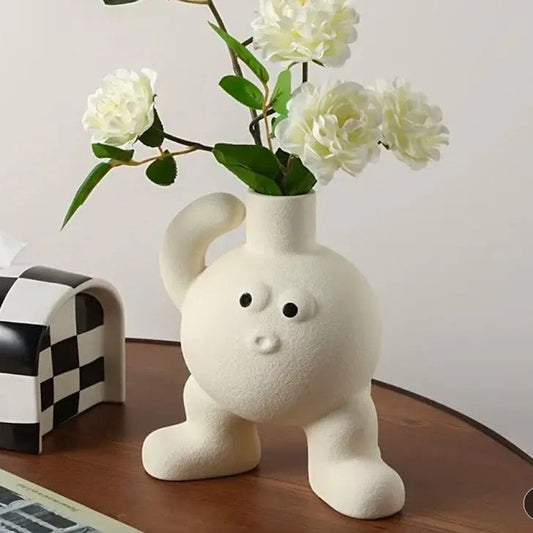Big Feet Hip Hop Ceramic Planter Pot Decor