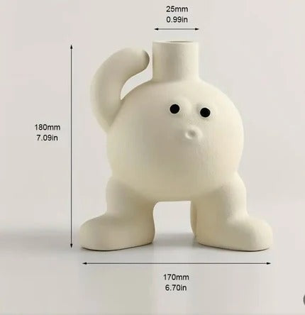 Big Feet Hip Hop Ceramic Planter Pot Decor