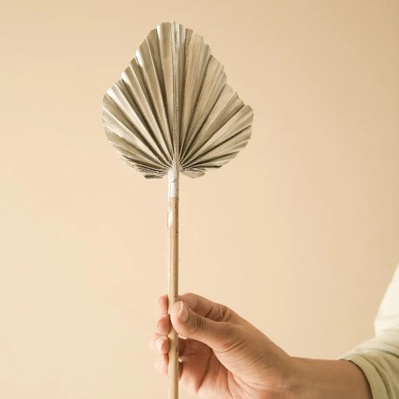 Round Palm Leaves Dried Flower Home Decor