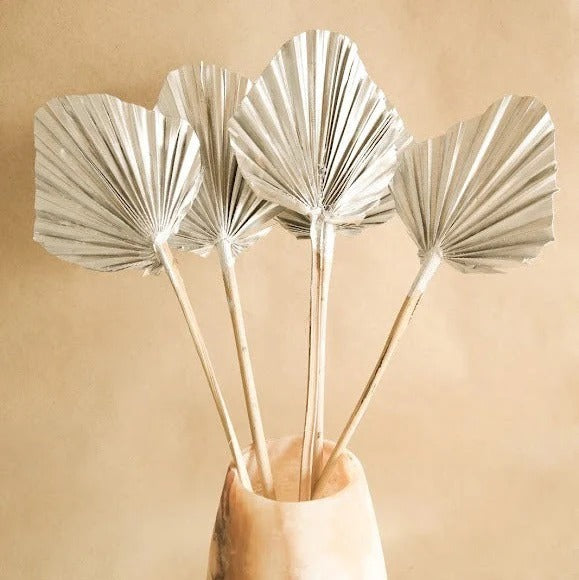 Round Palm Leaves Dried Flower Home Decor