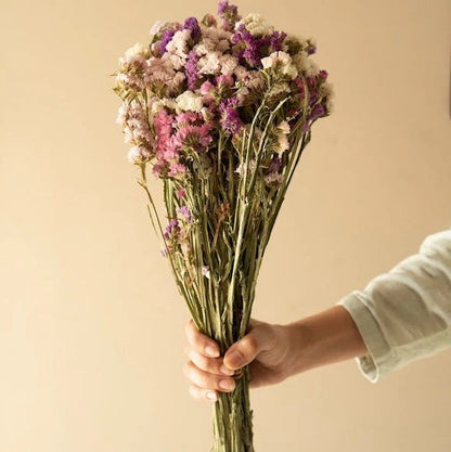 Colourful Statice Dried Flower Bunch