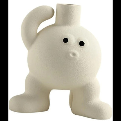 Big Feet Hip Hop Ceramic Planter Pot Decor