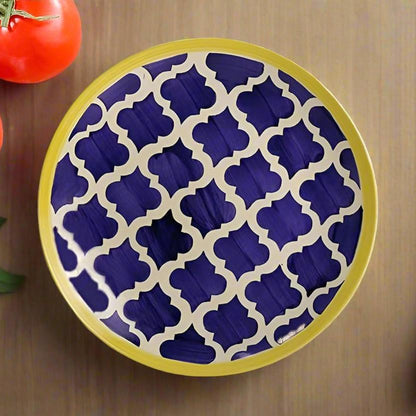 Moroccan Bliss Ceramic Plates - 7 inch & 10 inch