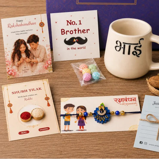 Krishna Inspired Rakhi Hamper