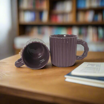 Elegant Artisanal Ceramic Beverage Mug - 310 ml