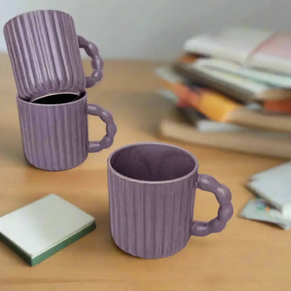 Elegant Artisanal Ceramic Beverage Mug - 310 ml