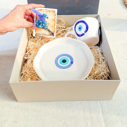 Nazar Ceramic Coffee Cup Gift Set