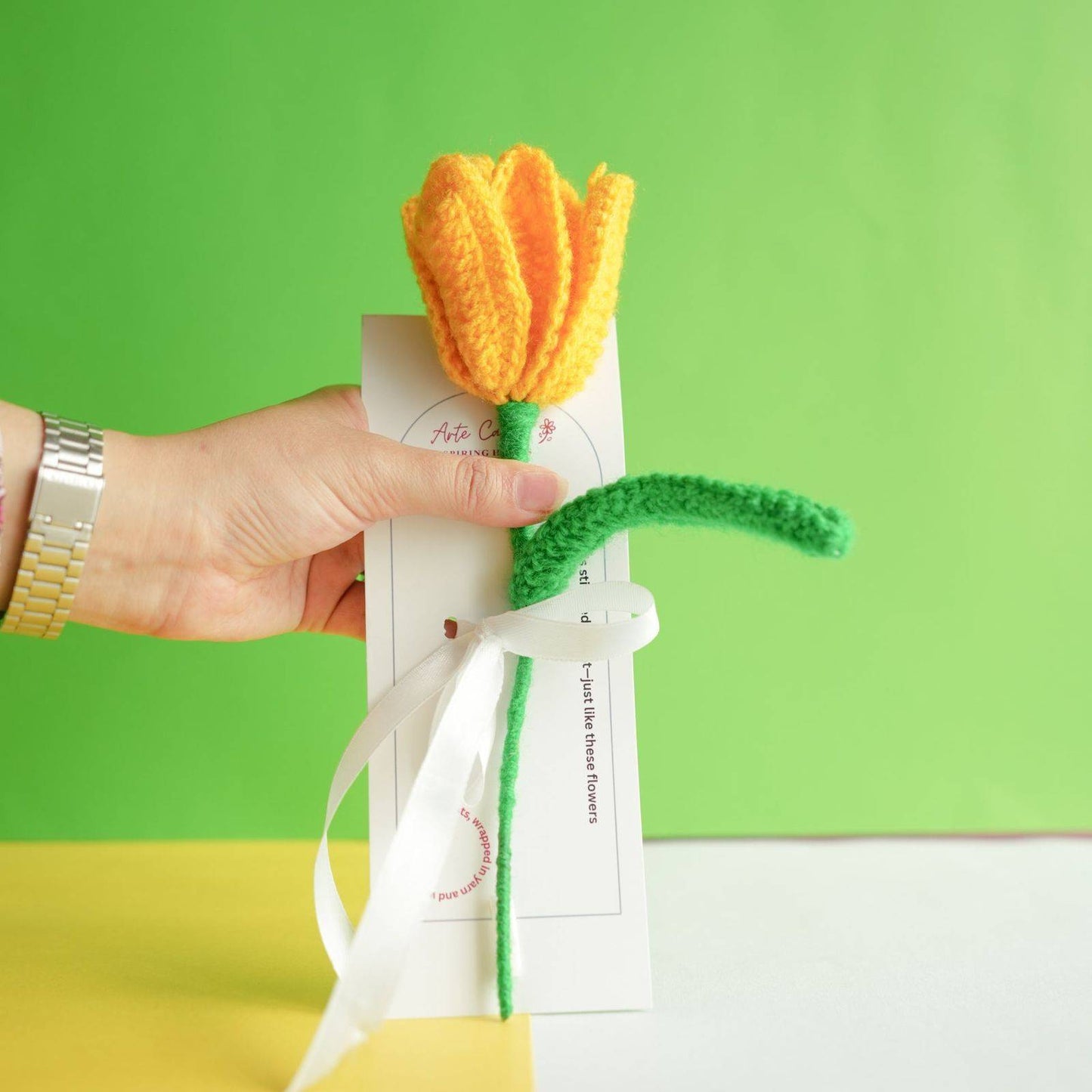 Handcrafted Crochet Flower - Premium Decor